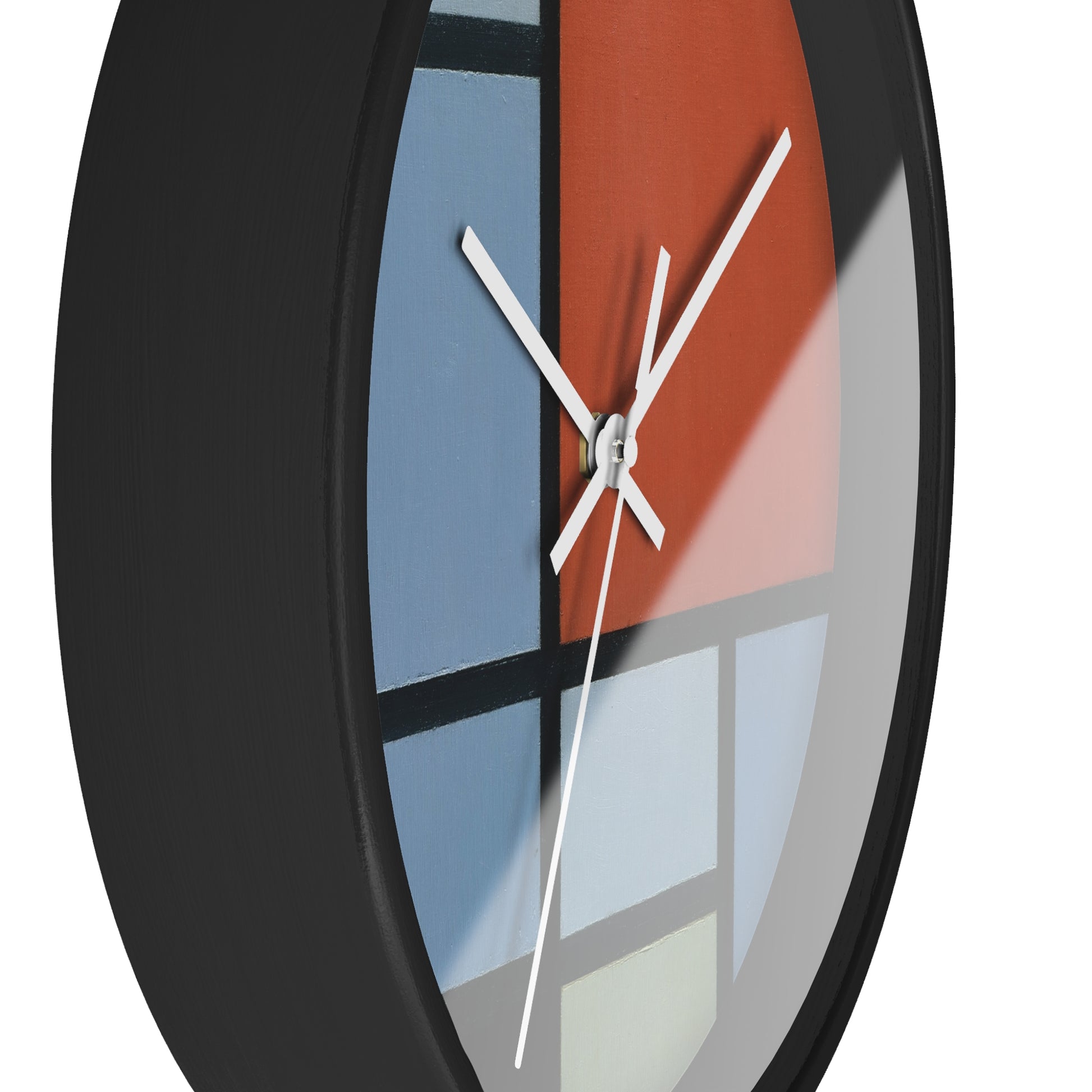 PIET MONDRIAN - COMPOSITION - WOODEN ART WALL CLOCK