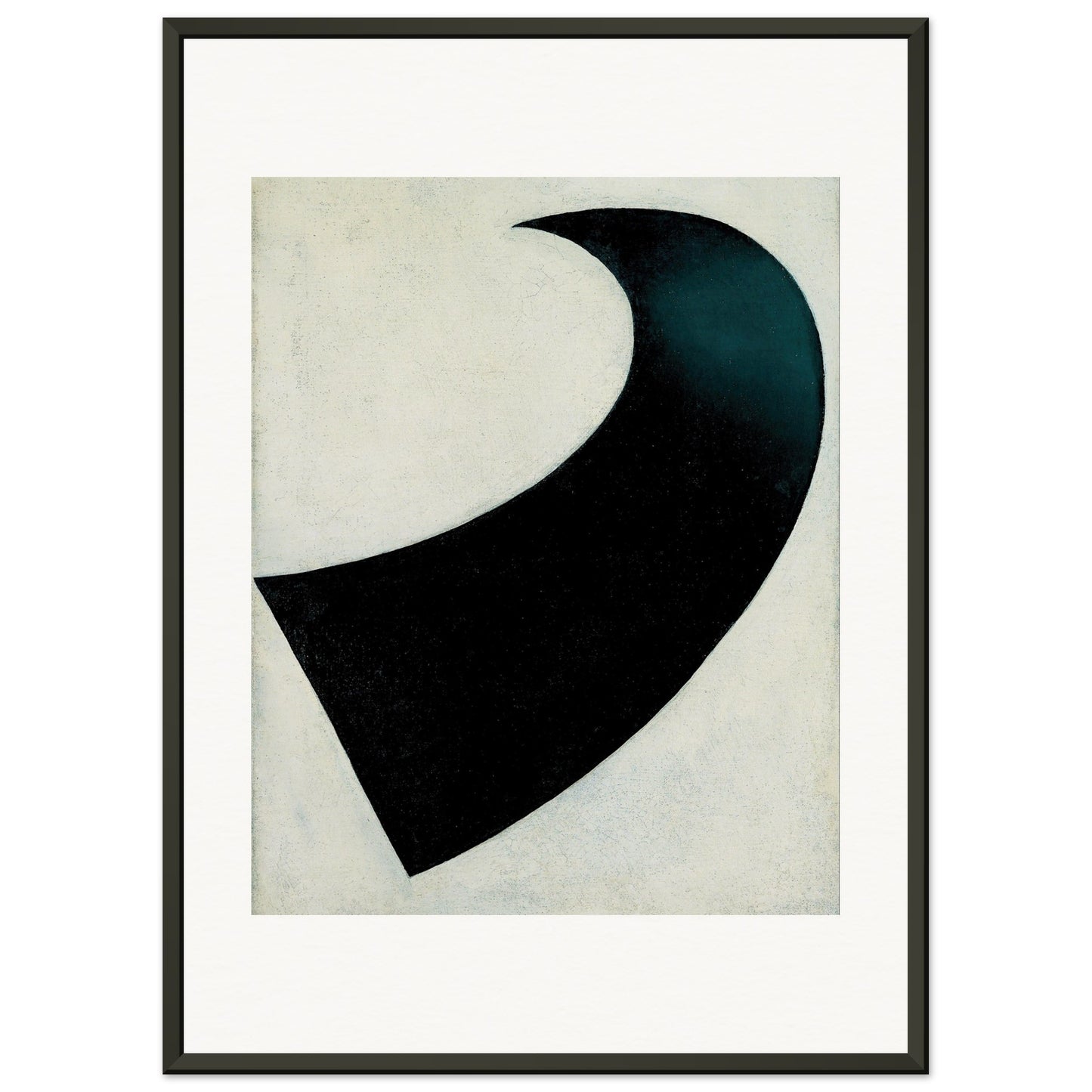 KAZIMIR MALEVICH - SUPREMATISM (1917) - MUSEUM MATTE POSTER IN METAL FRAME