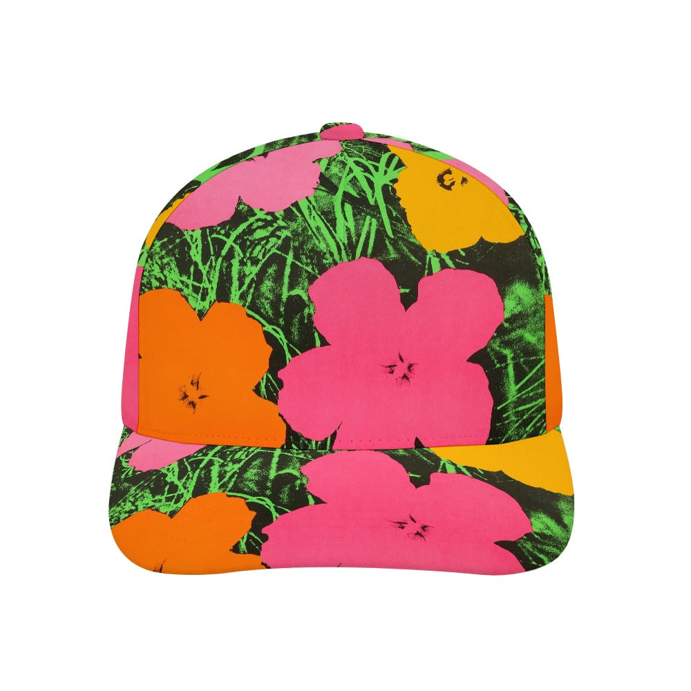 ANDY WARHOL - FLOWERS - BASEBALL UNISEX BASEBALL CAP 