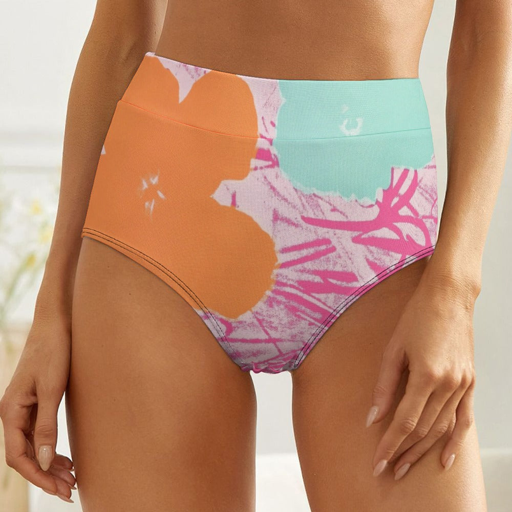 
ANDY WARHOL - FLOWERS - HIGH WAIST PANTIES FOR HER
