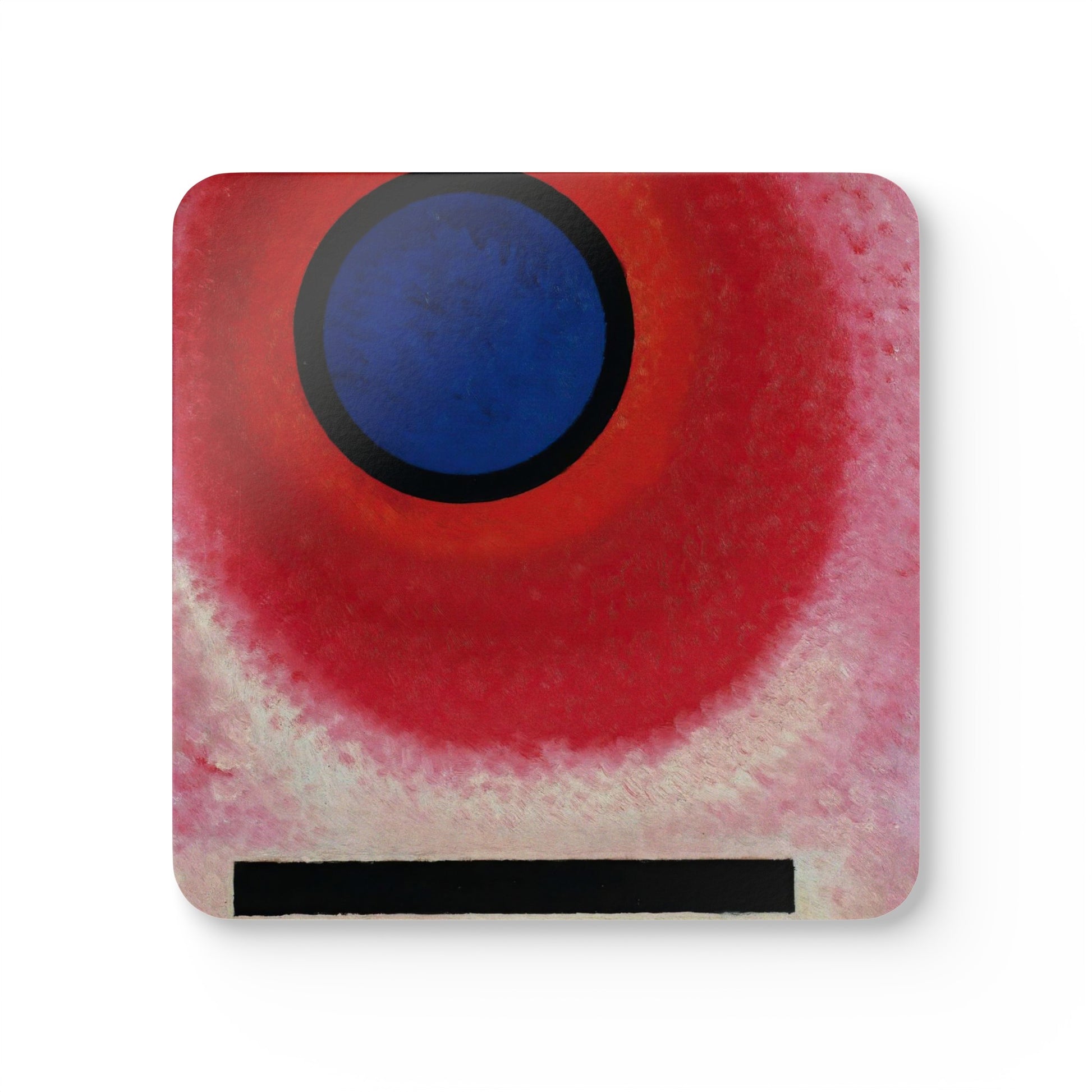 WASSILY KANDINSKY - BLUE CIRCLE II - CORKWOOD COASTER SET