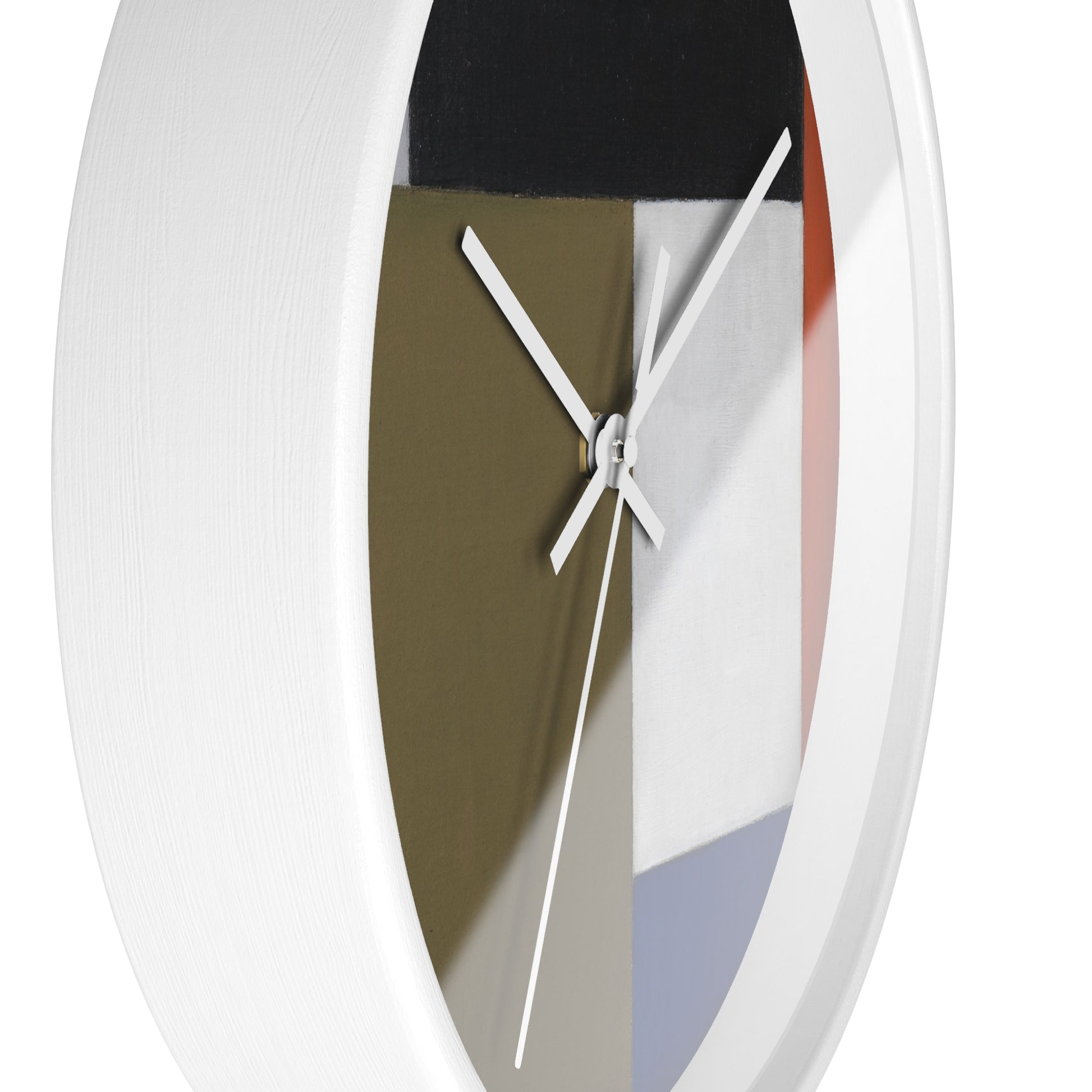 THEO VAN DOESBURG - COMPOSITION - WOODEN ART WALL CLOCK