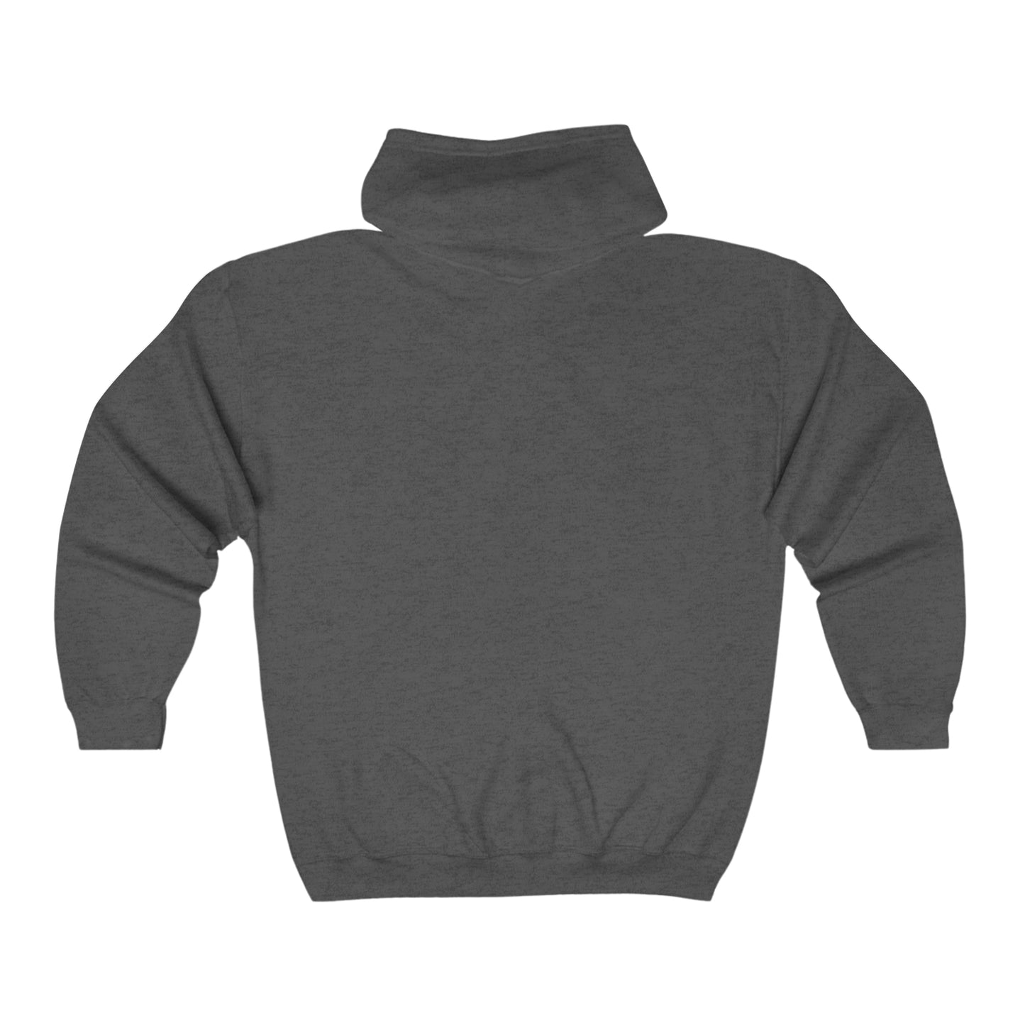 a gray sweatshirt with a hoodie on it