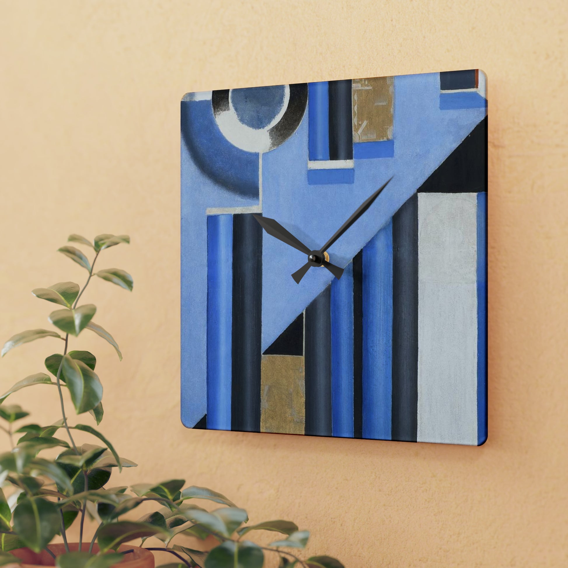 KAROL HILLER - DESKA 0 - WALL CLOCK 