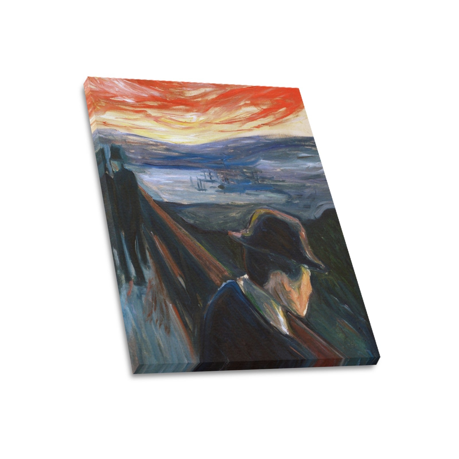 EDVARD MUNCH - DESPAIR (1982) - WRAPPED CANVAS PRINT 20" x 24"