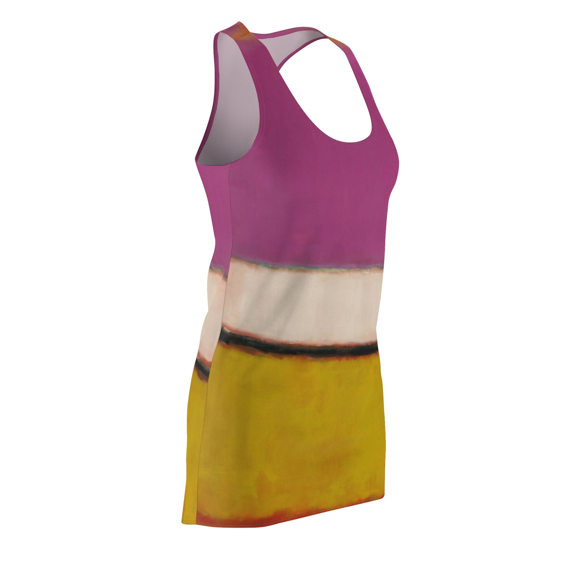 MARK ROTHKO - ABSTRACT ART - CUT & SEW RACERBACK DRESS