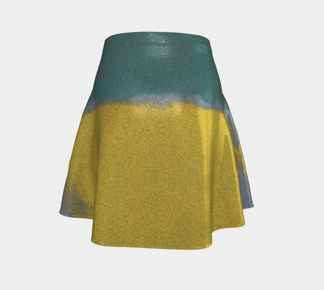 MARK ROTHKO - ABSTRACT ART - FLARE SKIRT 