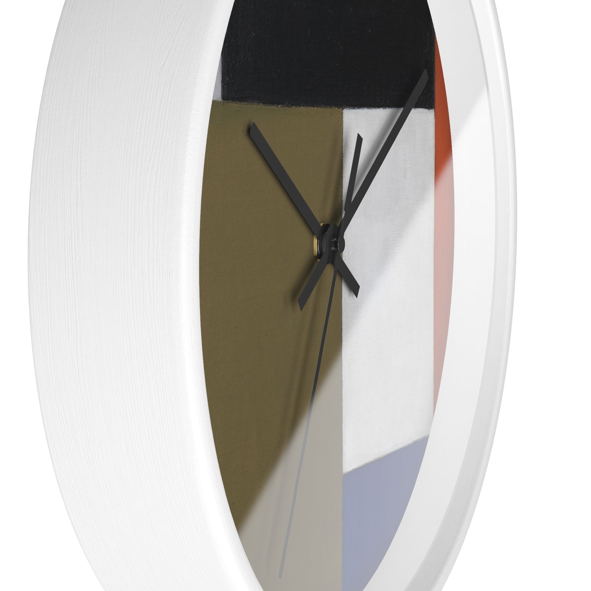 THEO VAN DOESBURG - COMPOSITION - WOODEN ART WALL CLOCK