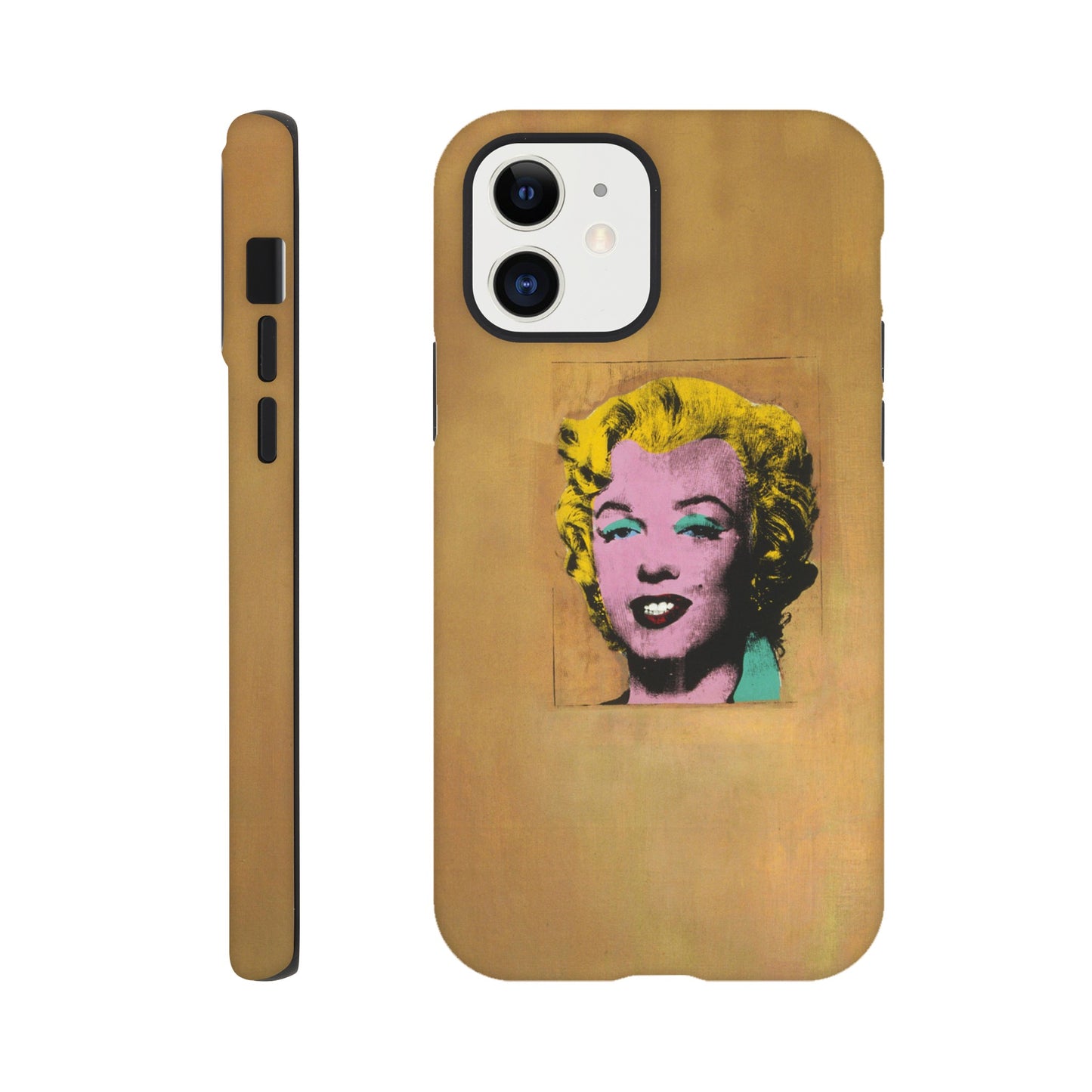 a phone case with a picture of marilyn monroe on it