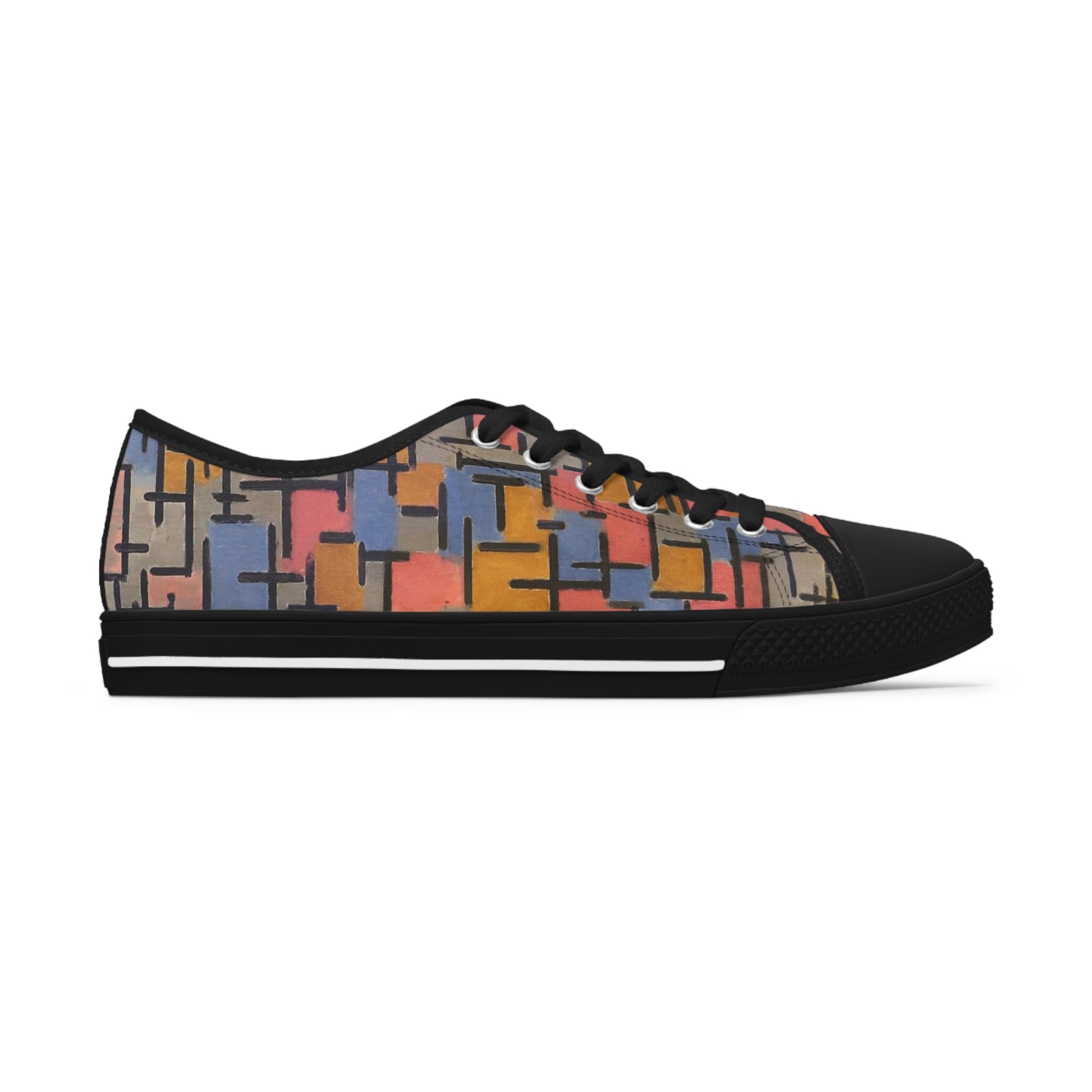 PIET MONDRIAN - COMPOSIZIONE - LOW TOP ART SNEAKERS FOR HER