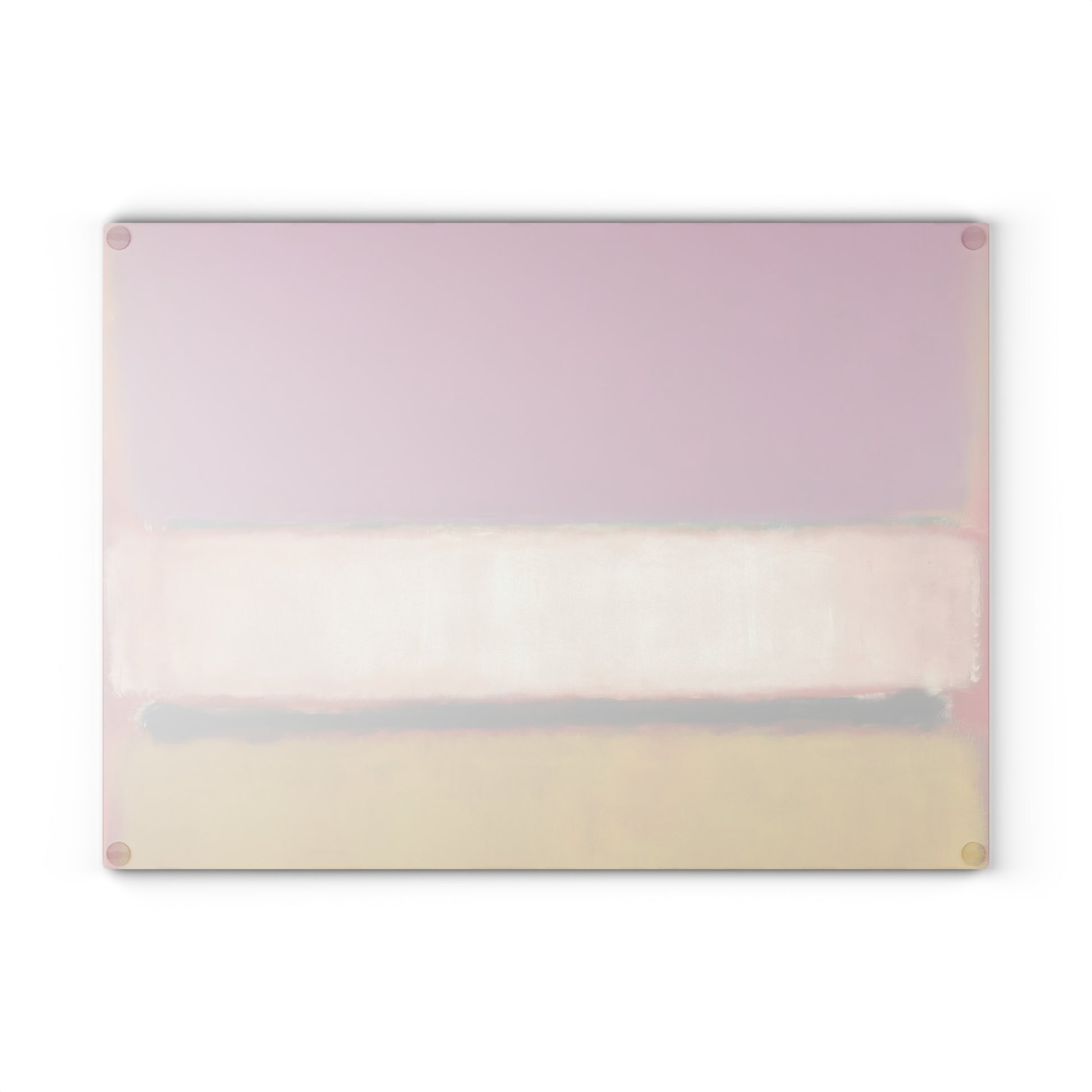 MARK ROTHKO - ABSTRACT - ART GLASS CUTTING BOARD