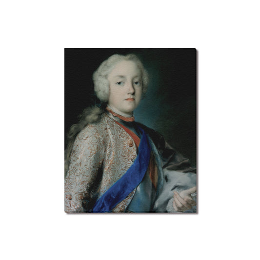 ROSALBA CARRIERA - CROWN PRINCE FRIEDRICH CHRISTIAN OF SAXONY - CANVAS PRINT 16" x 20"