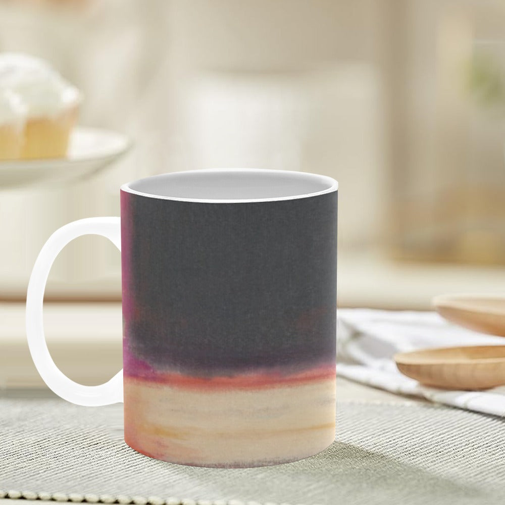 MARK ROTHKO - ABSTRACT ART - CLASSIC WHITE MUG 