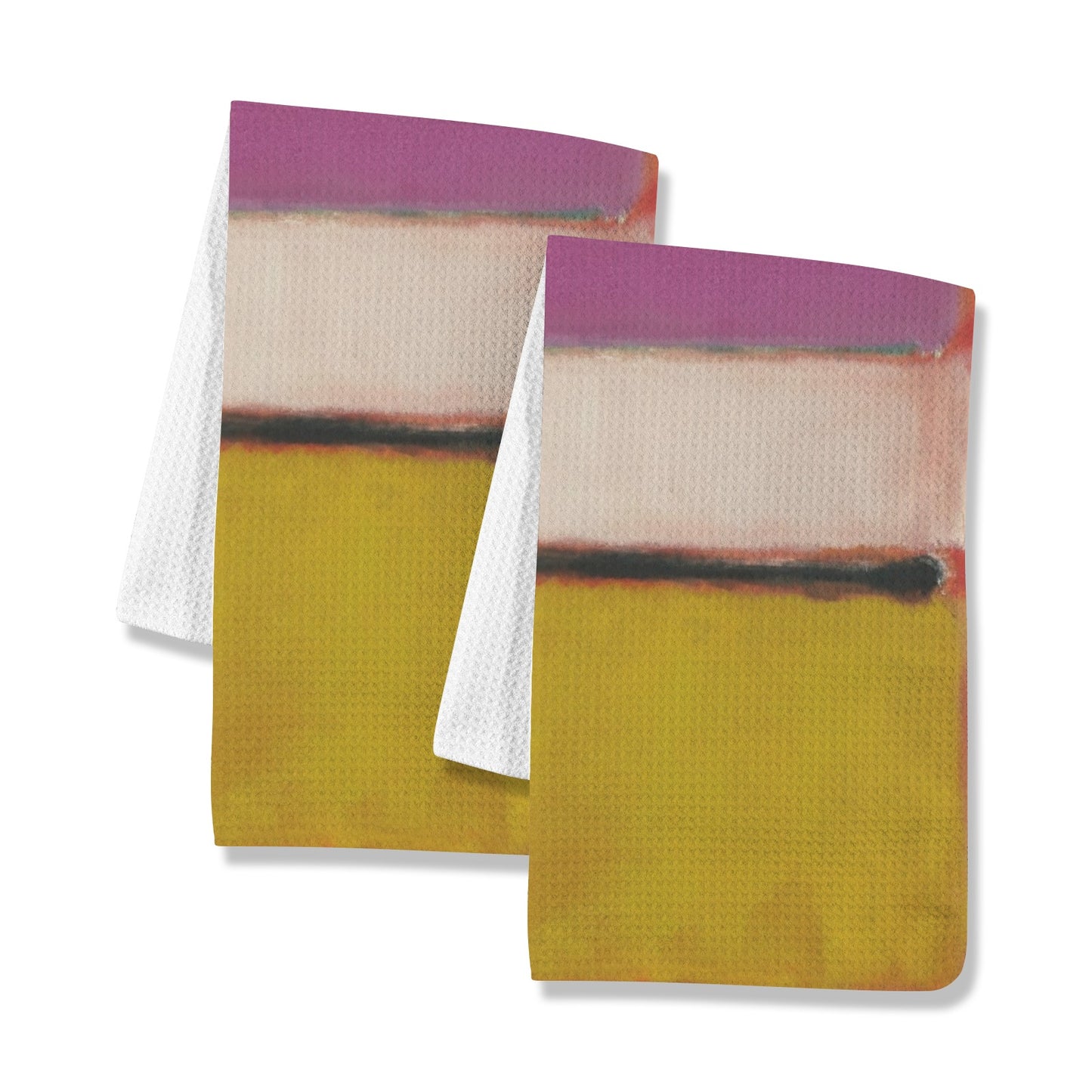MARK ROTHKO - ABSTRACT - HAND TOWELS QTY 2