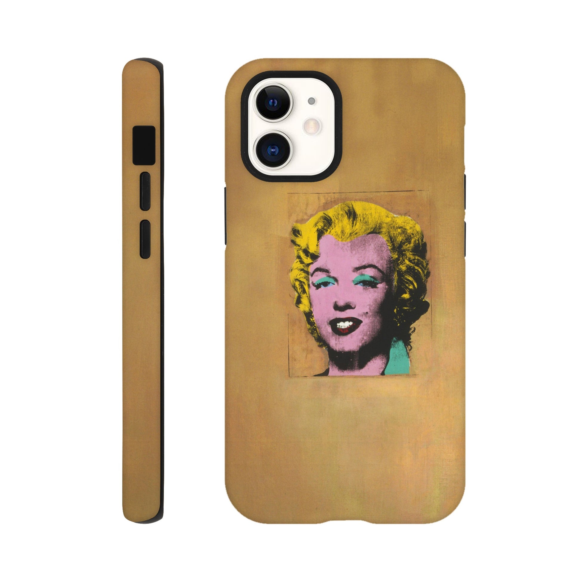 a phone case with a picture of marilyn monroe on it