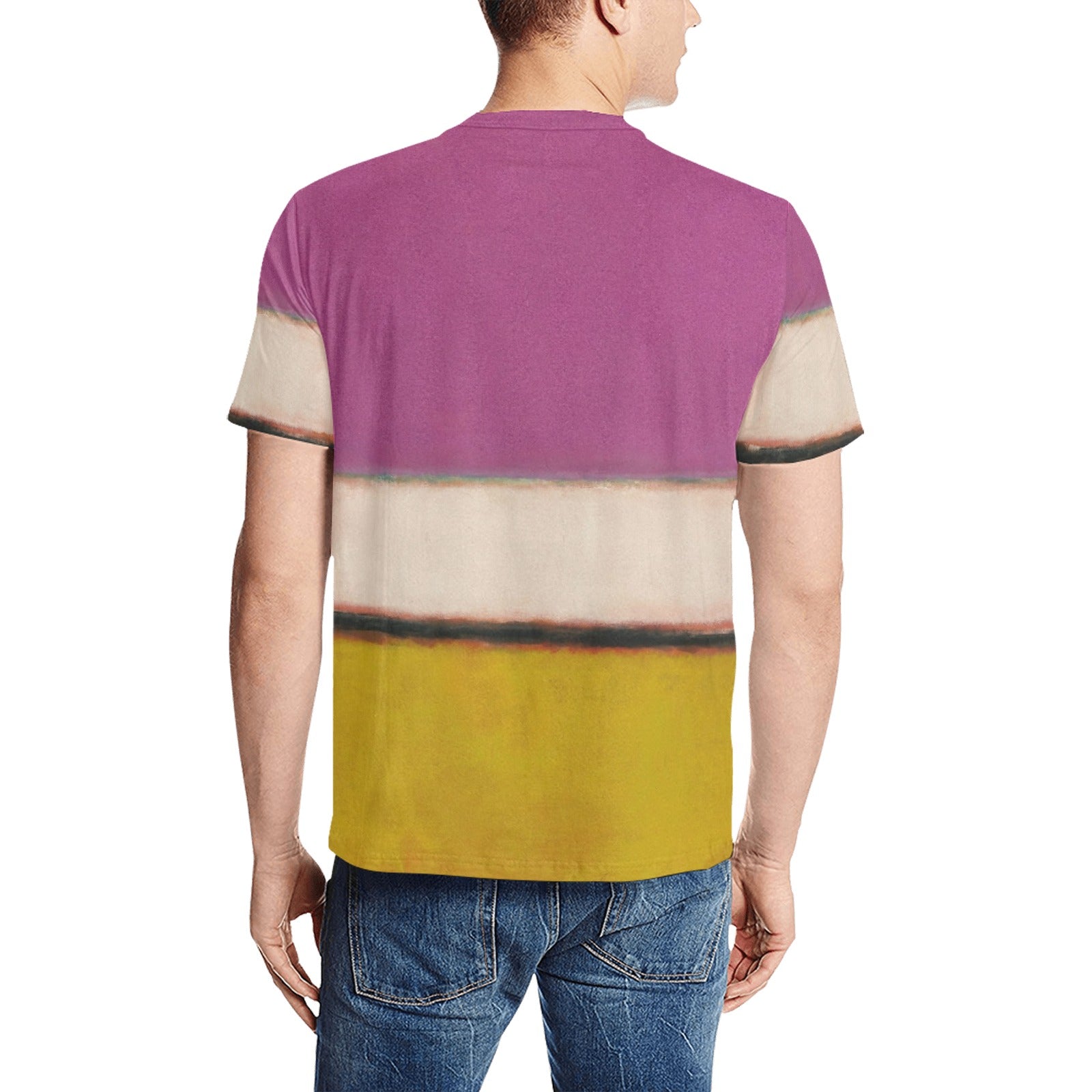 MARK ROTHKO - ABSTRACT ART - MEN'S ALL OVER PRINT T-SHIRT 