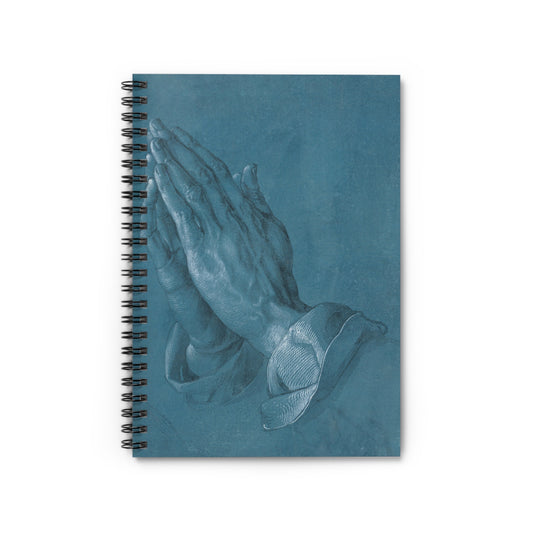 ALBRECHT DURER - PRAYING HANDS - SPIRAL ART NOTEBOOK 
