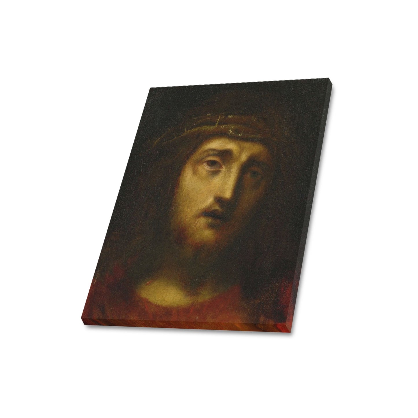 FOLLOWER OF CORREGGIO - CHRIST WITH CROWN OF THORNS - CANVAS PRINT 16" x 20"