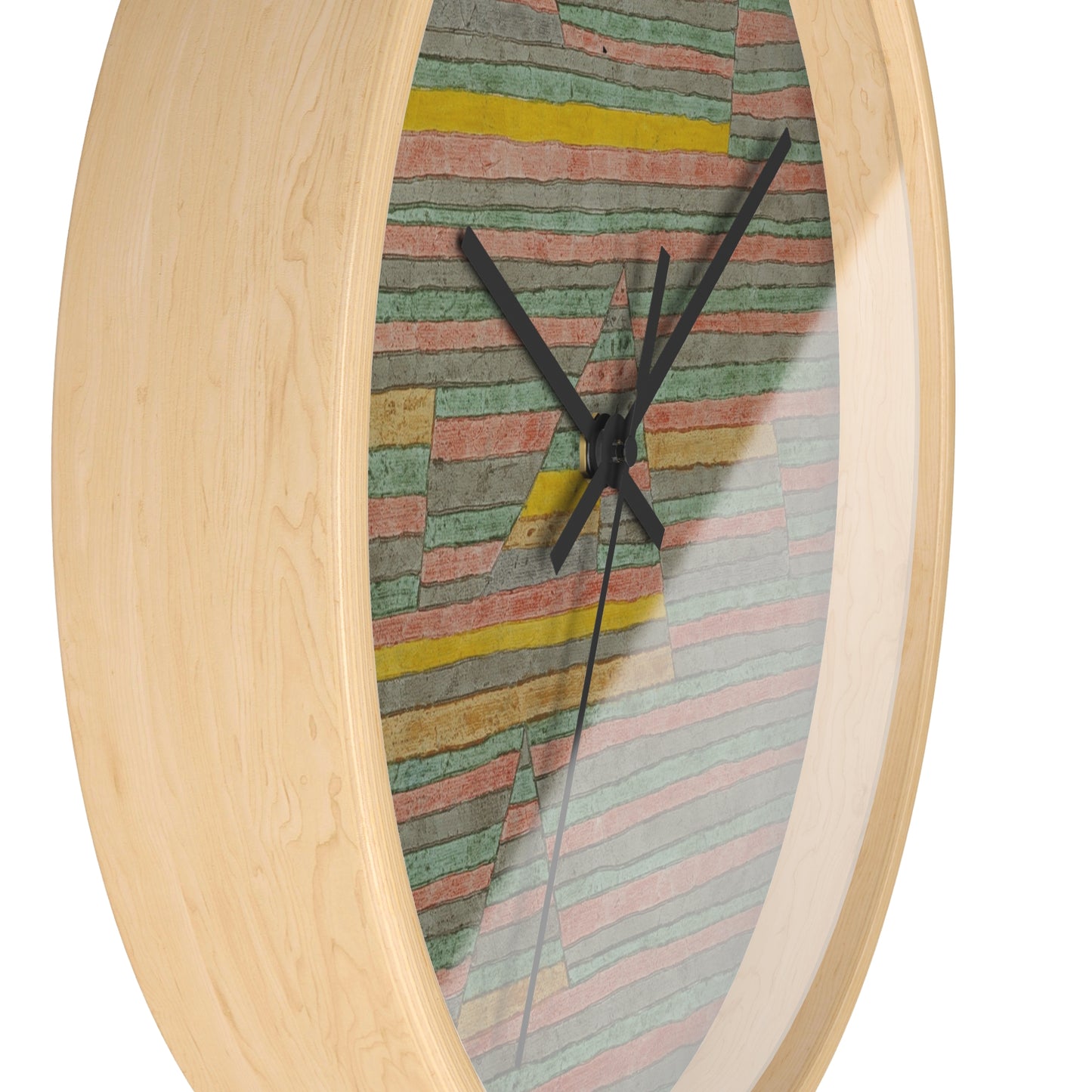 PAUL KLEE - MONUMENTS AT (1929) - WOODEN ART WALL CLOCK