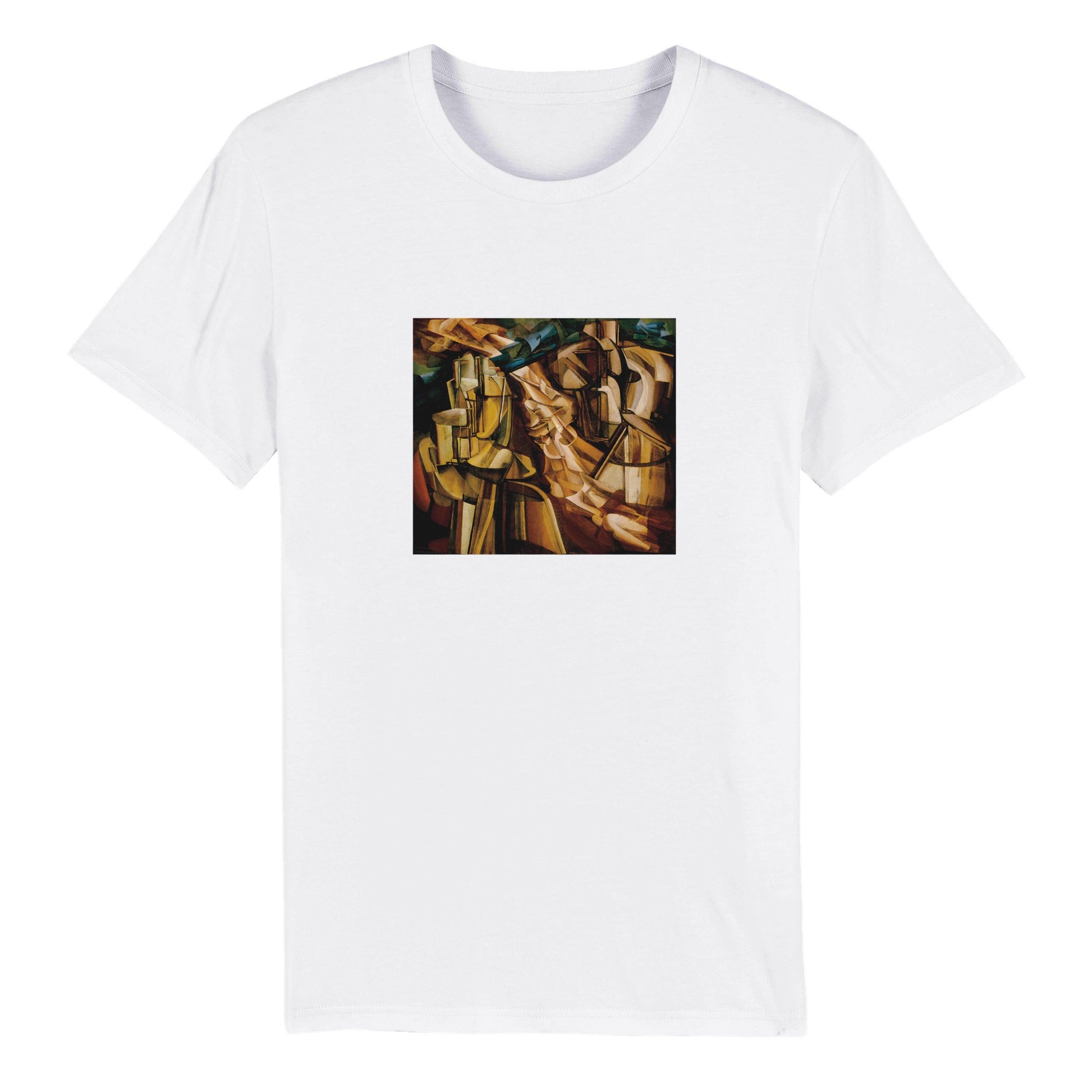 MARCEL DUCHAMP - THE KING AND QUEEN SURROUNDED BY SWIFT NUDES - ORGANIC UNISEX T-SHIRT