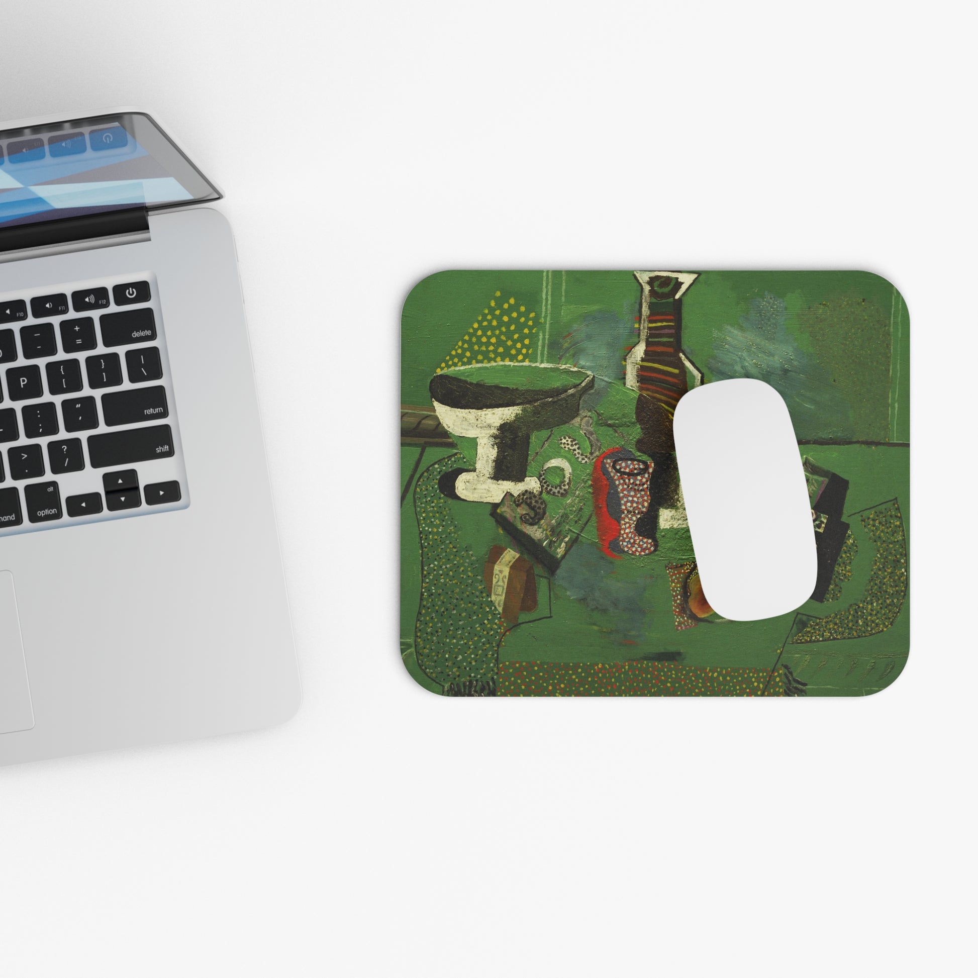 PABLO PICASSO - GREEN STILL LIFE - ART MOUSE PAD