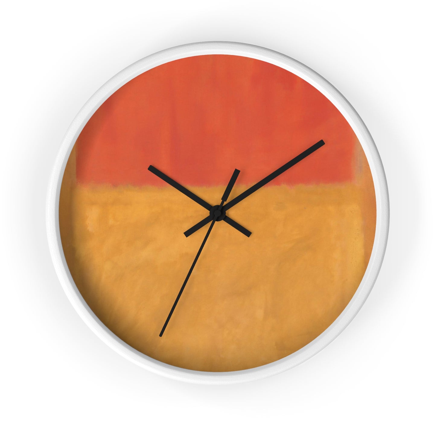 MARK ROTHKO - ABSTRACT - WOODEN WALL ART CLOCK 