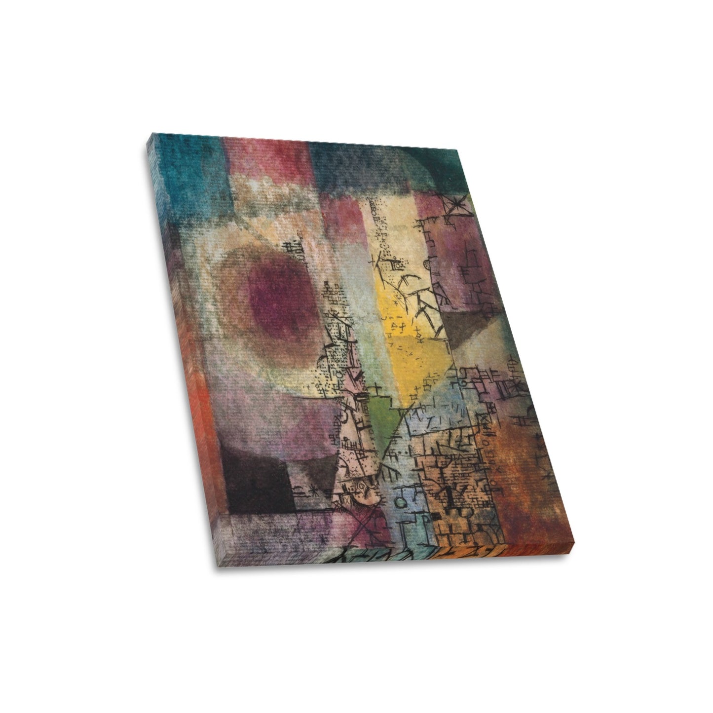 PAUL KLEE - UNTITLED (1914) - CANVAS PRINT 16"x 20"