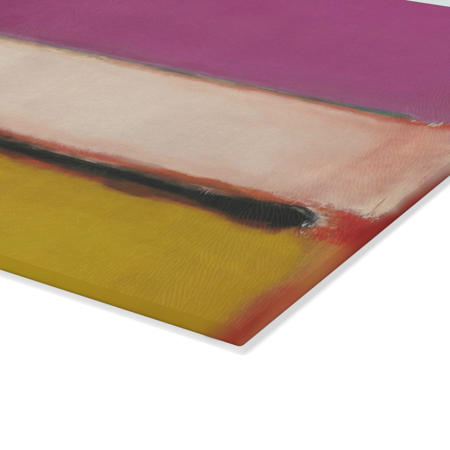 MARK ROTHKO - ABSTRACT - ART GLASS CUTTING BOARD