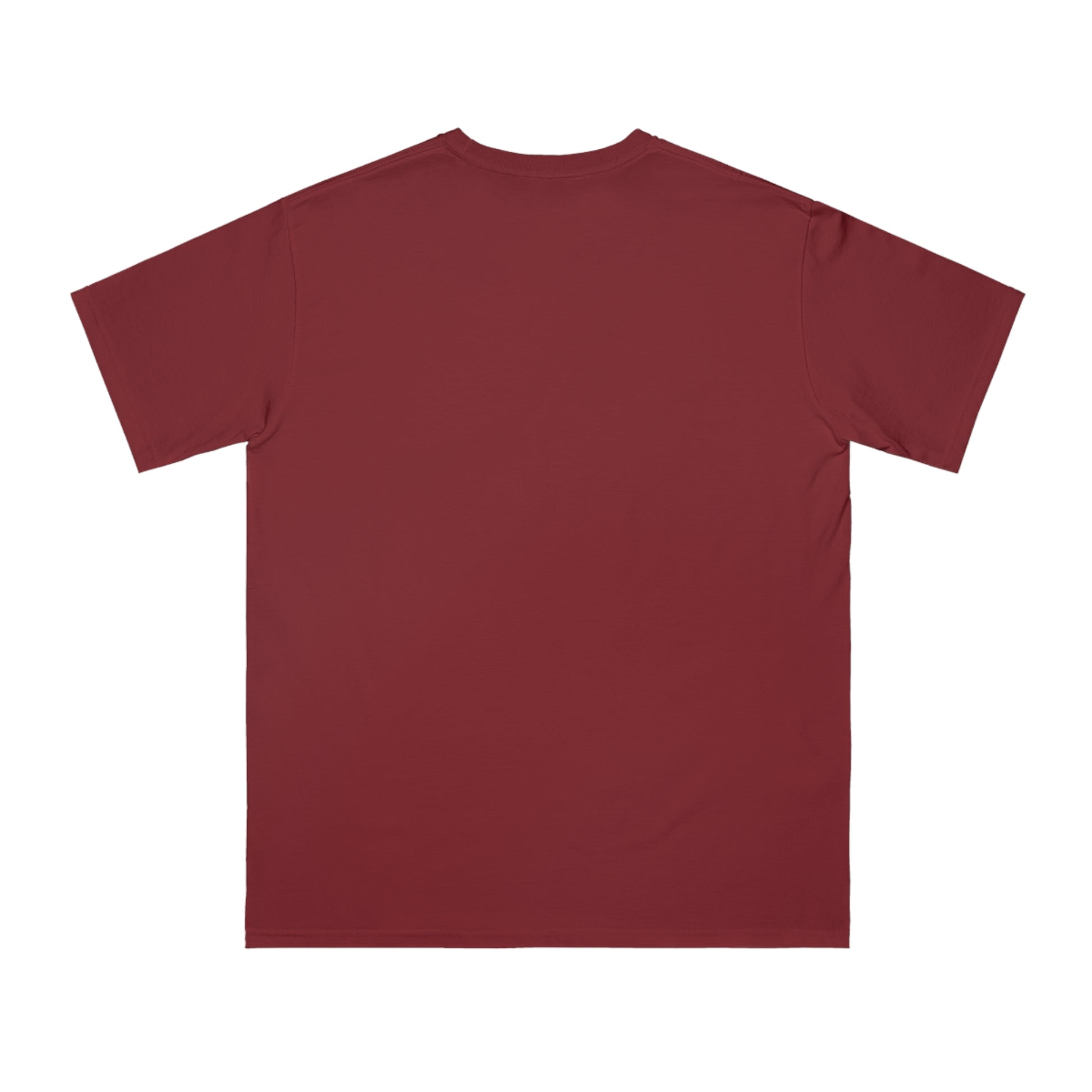 a red t - shirt with a white background