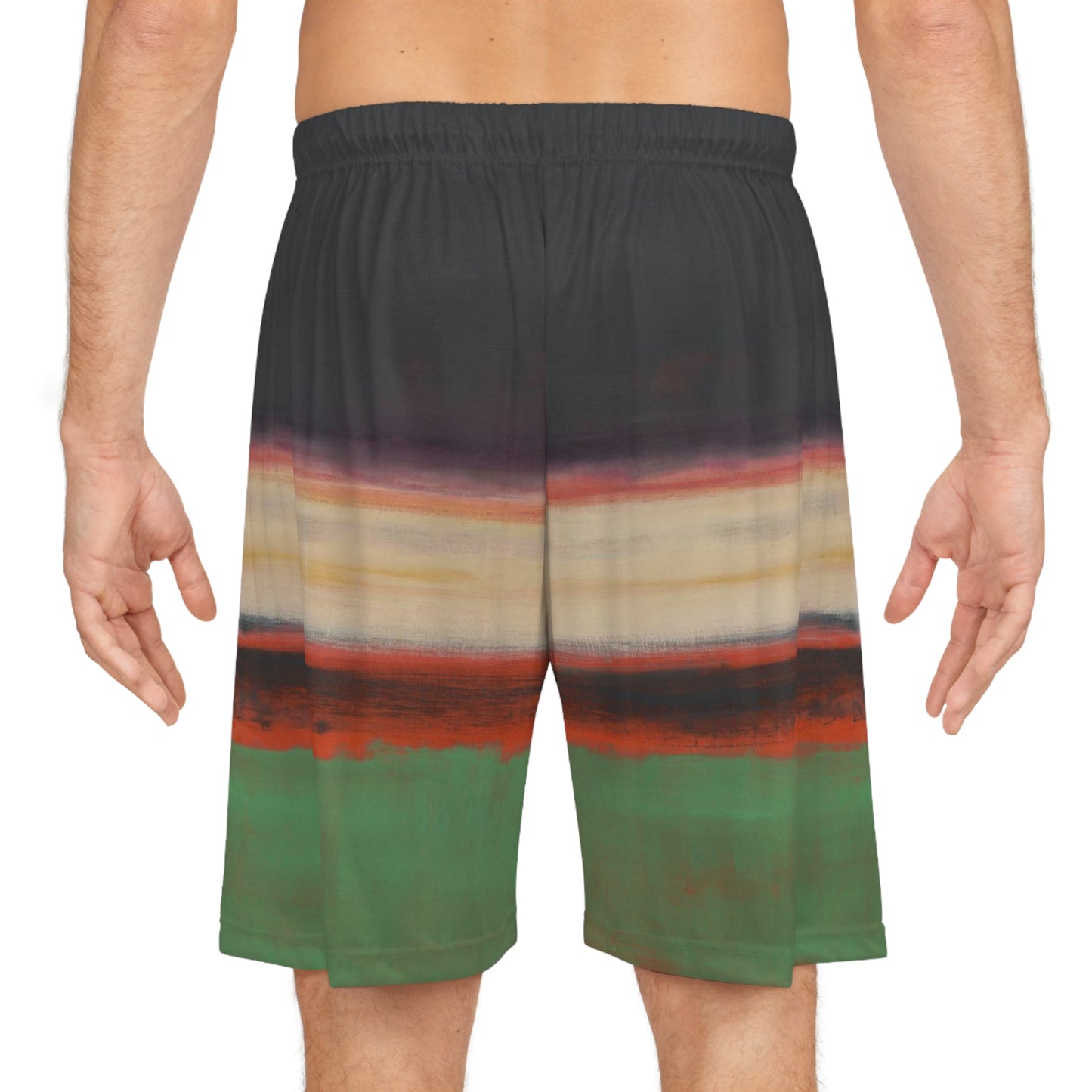 MARK ROTHKO - ABSTRACT - BASKETBALL SHORTS FOR HIM