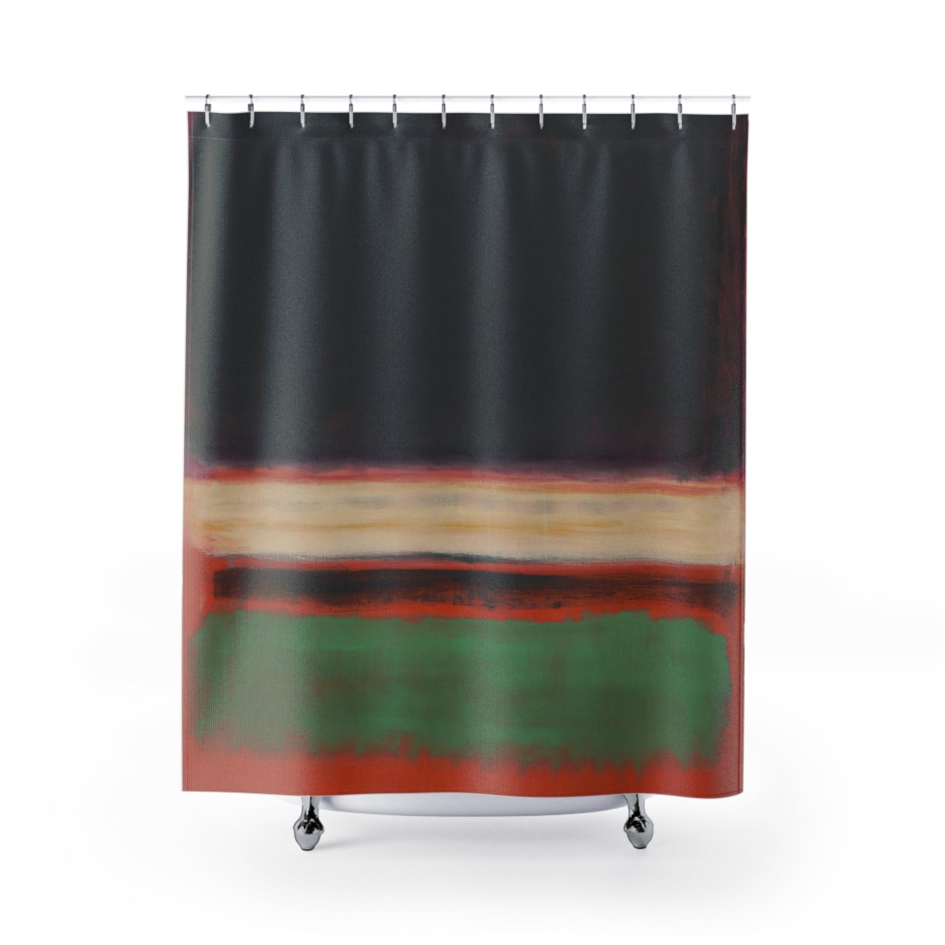 Art shower curtain 