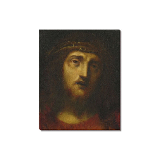 FOLLOWER OF CORREGGIO - CHRIST WITH CROWN OF THORNS - CANVAS PRINT 16" x 20"