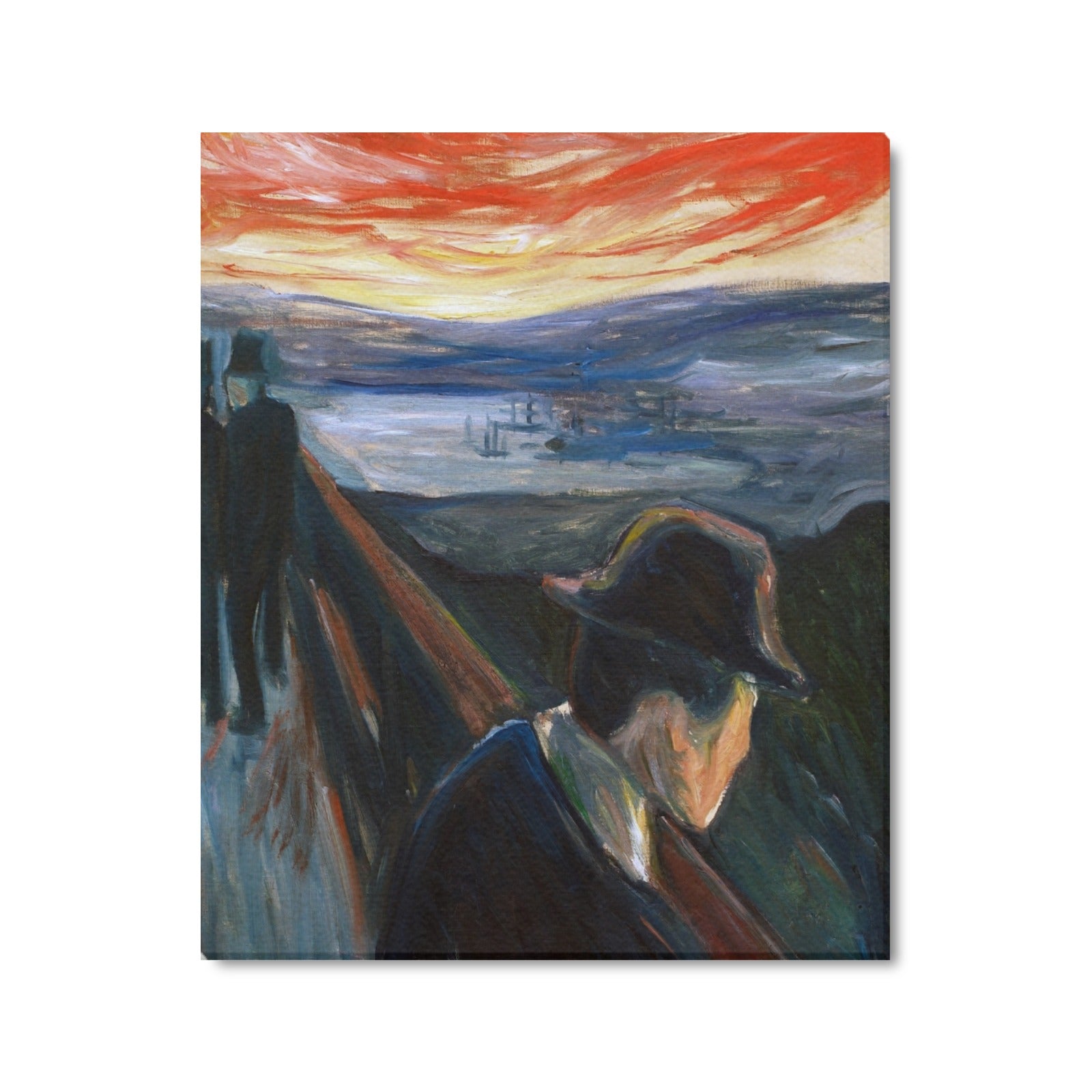 EDVARD MUNCH - DESPAIR (1982) - WRAPPED CANVAS PRINT 20" x 24"