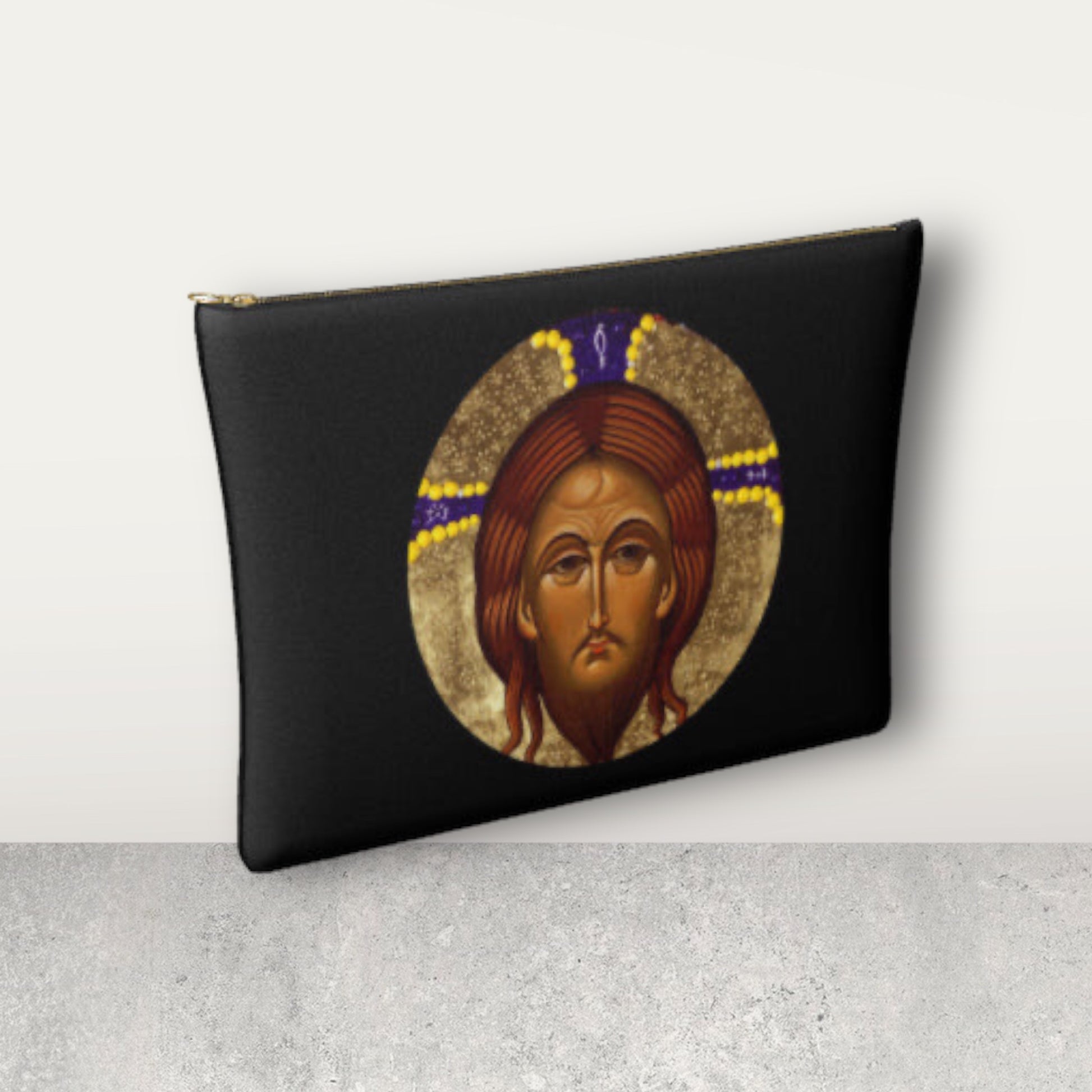 CHRISTIAN ICON – CHRIST ALL MIGHTY - LEATHER CLUTCH