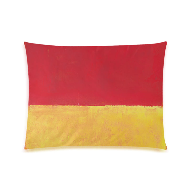 MARK ROTHKO - ABSTRACT - ZIPPERED PILLOW CASE 20"x 26"