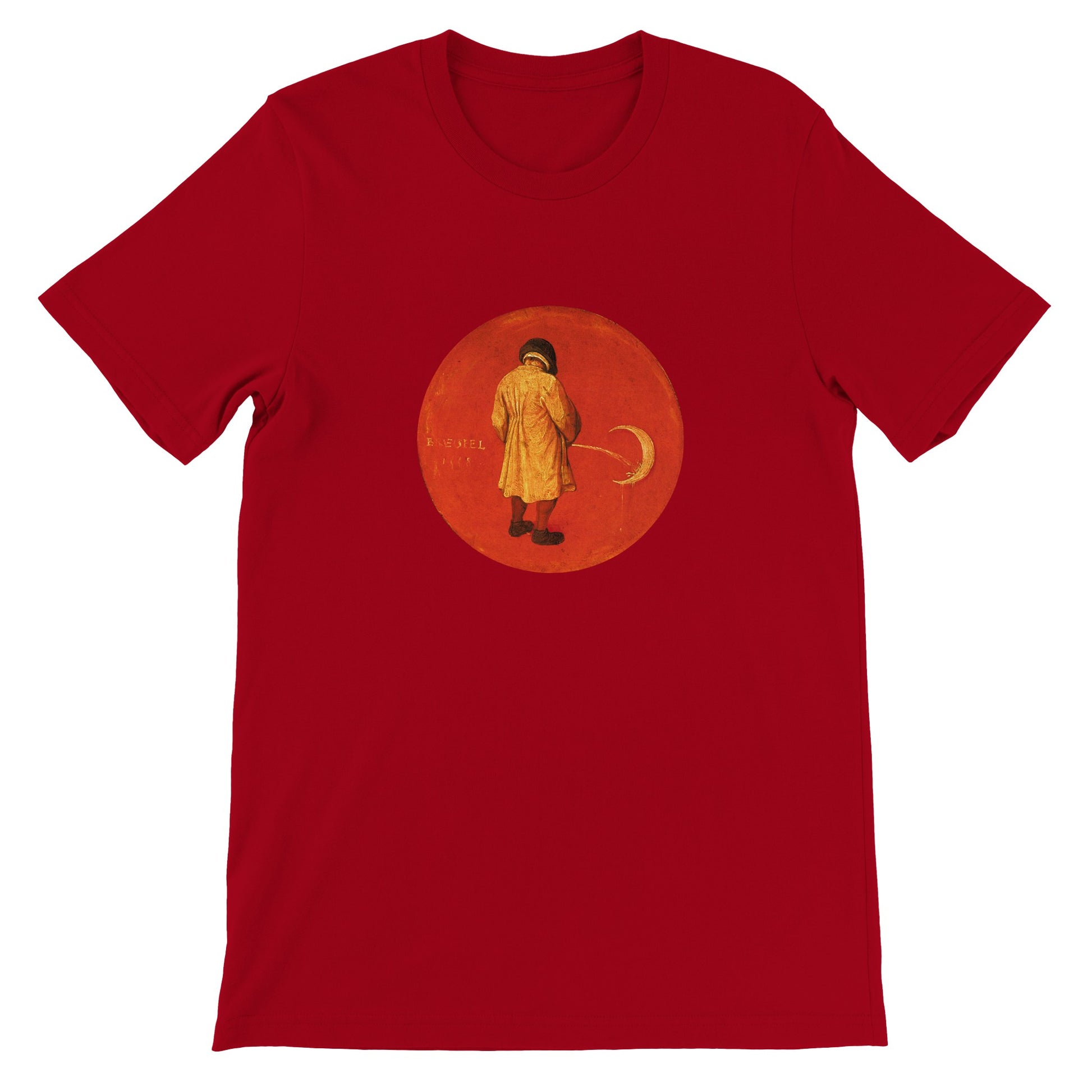 PIETER BRUEGEL - PISS ON THE MOON - PREMIUM UNISEX T-SHIRT