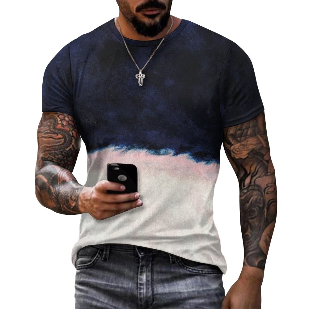 MARK ROTHKO - ABSTRACT - MEN'S COTTON T-SHIRT - A MUST HAVE