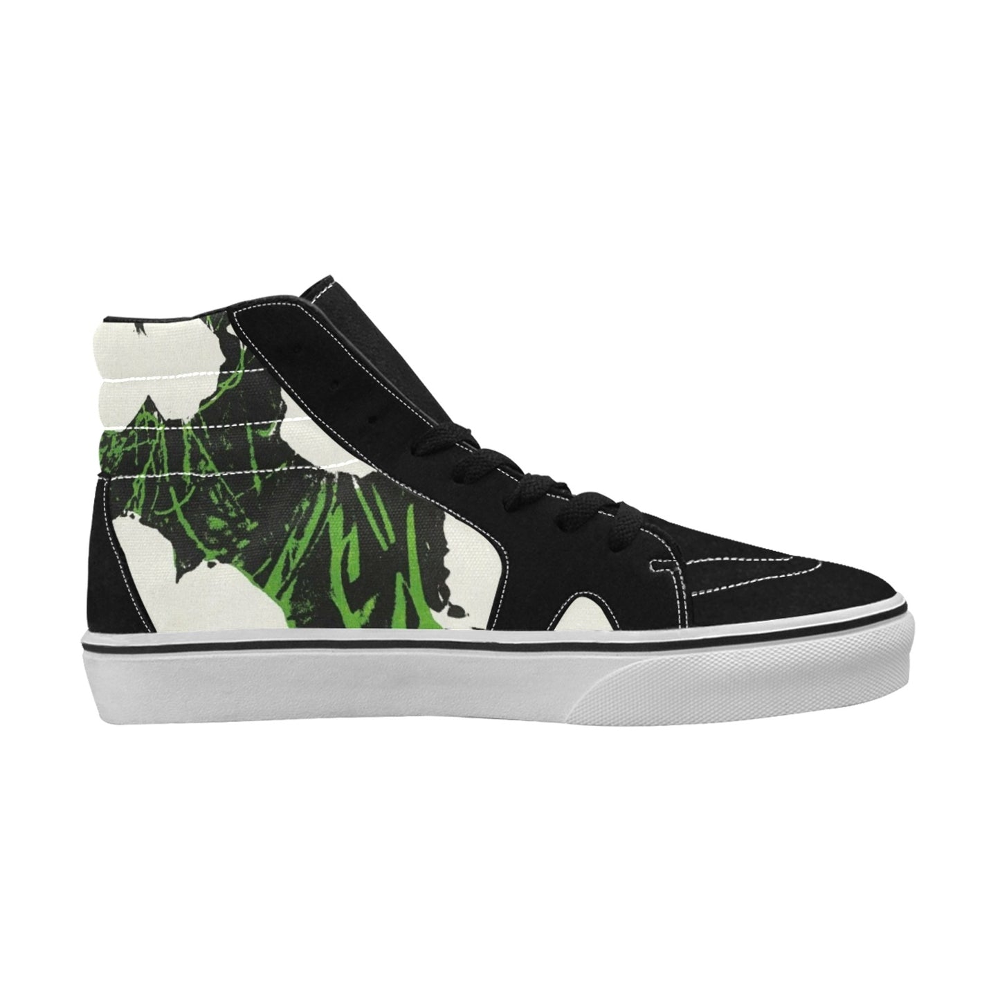 ANDY WARHOL - FLOWERS - WOMEN'S HIGH TOP CANVAS SHOES