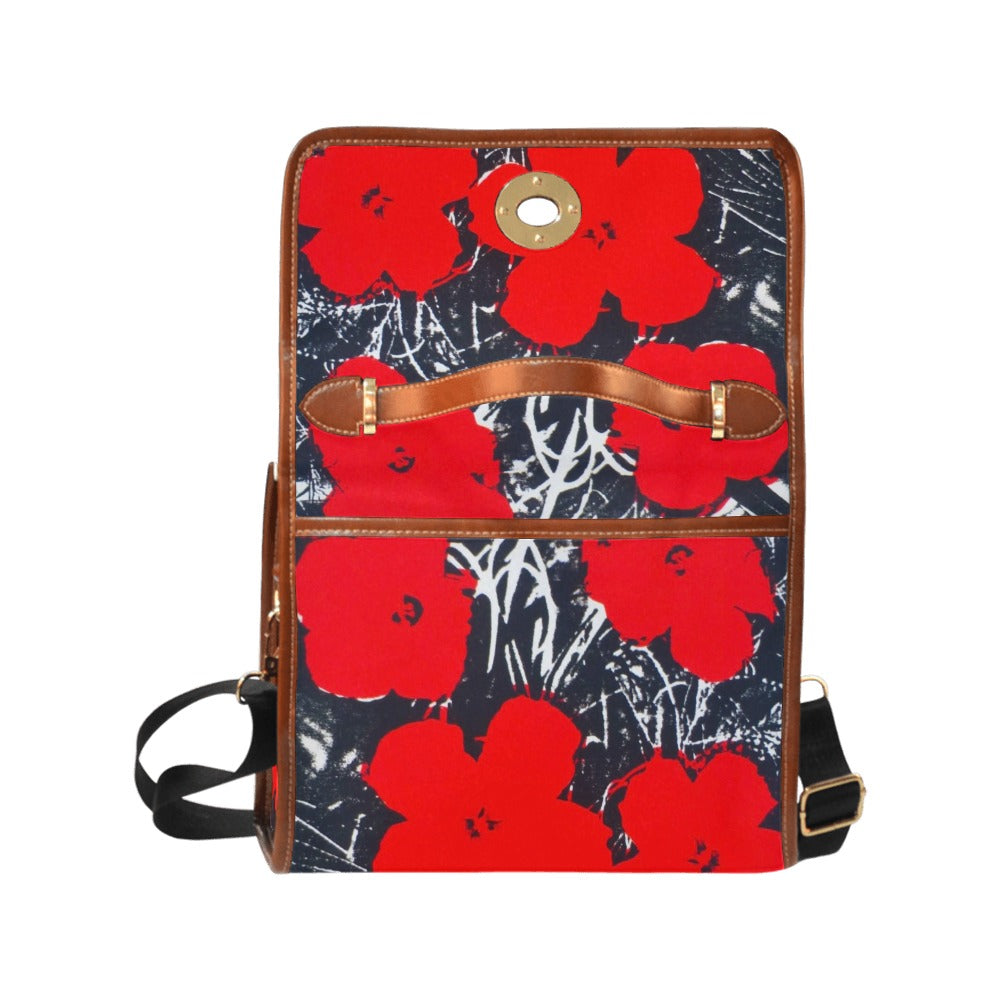 
ANDY WARHOL - FLOWERS - WATERPROOF CANVAS BAG FOR HER

