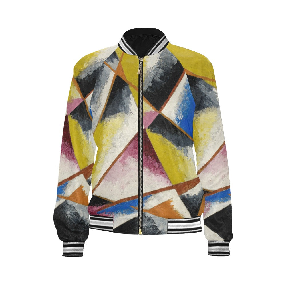 LYUBOV POPOVA - UNTITLED COMPOSITION - WOMEN'S FULL ZIPPER JACKET