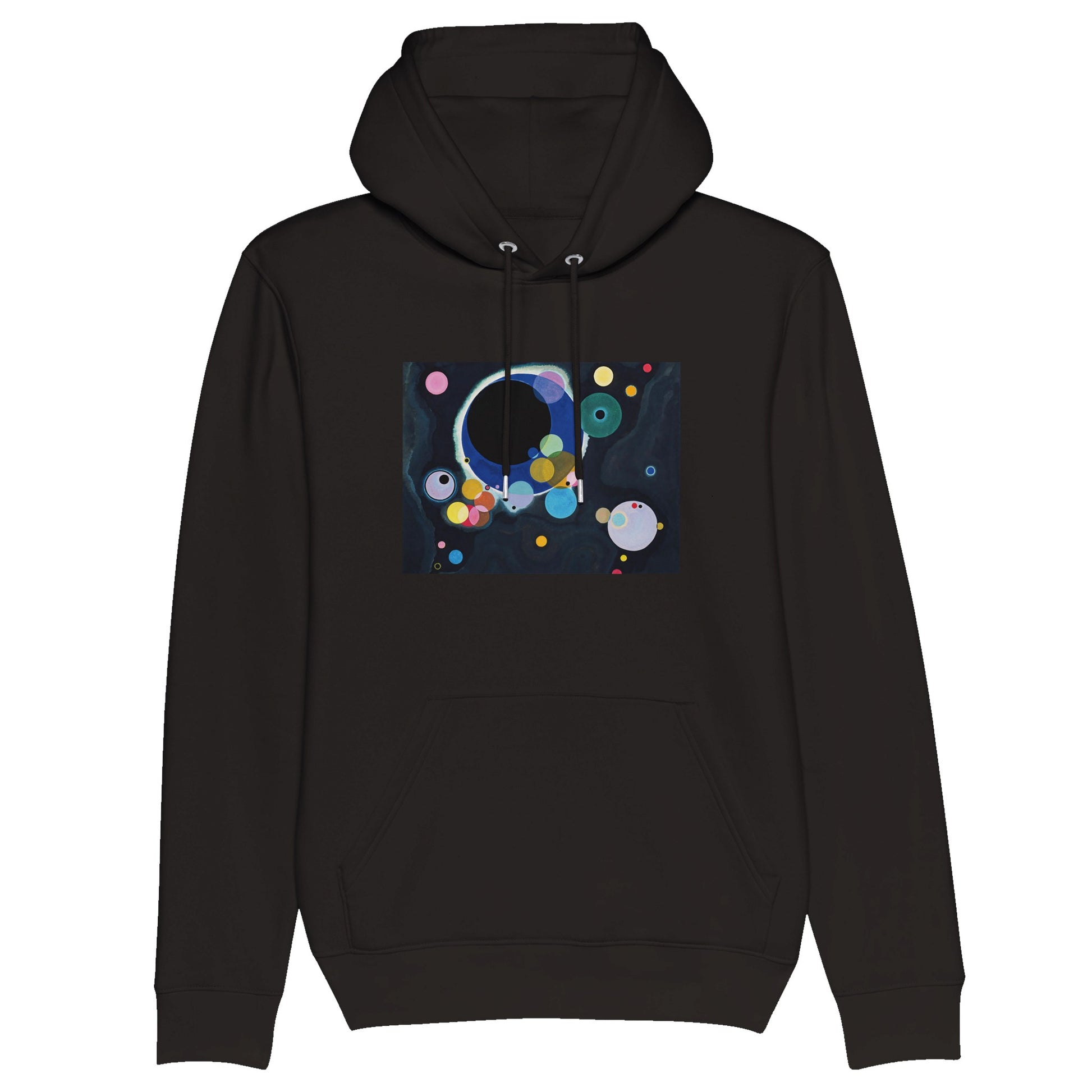 WASSILY KANDINSKY - SEVERAL CIRCLES - ORGANIC UNISEX PULLOVER HOODIE