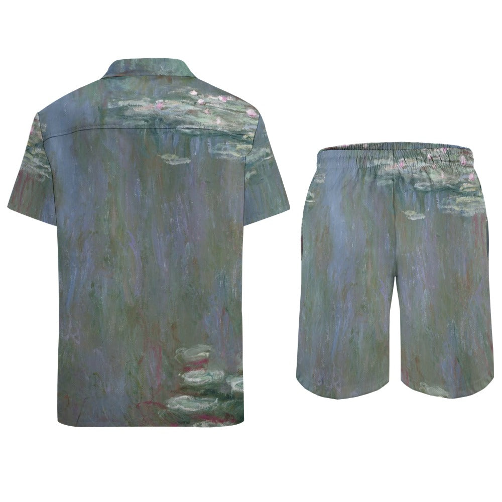 CLAUDE MONET - WATER LILIES - BEACH SUIT FOR HIM