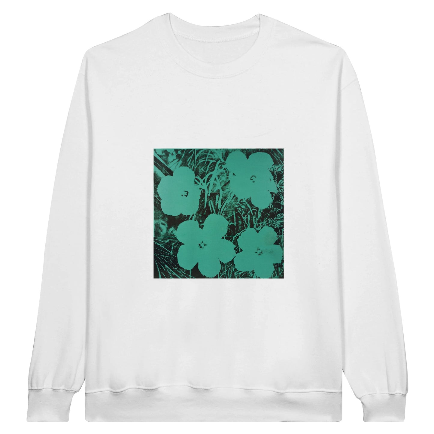 ANDY WARHOL - TEN-FOOT FLOWERS - CLASSIC UNISEX SWEATSHIRT 