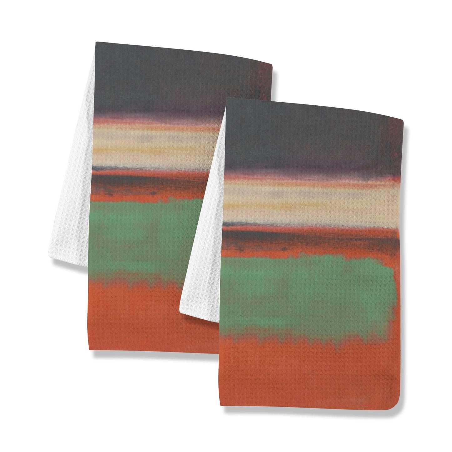 MARK ROTHKO - ABSTRACT - HAND TOWELS QTY 2