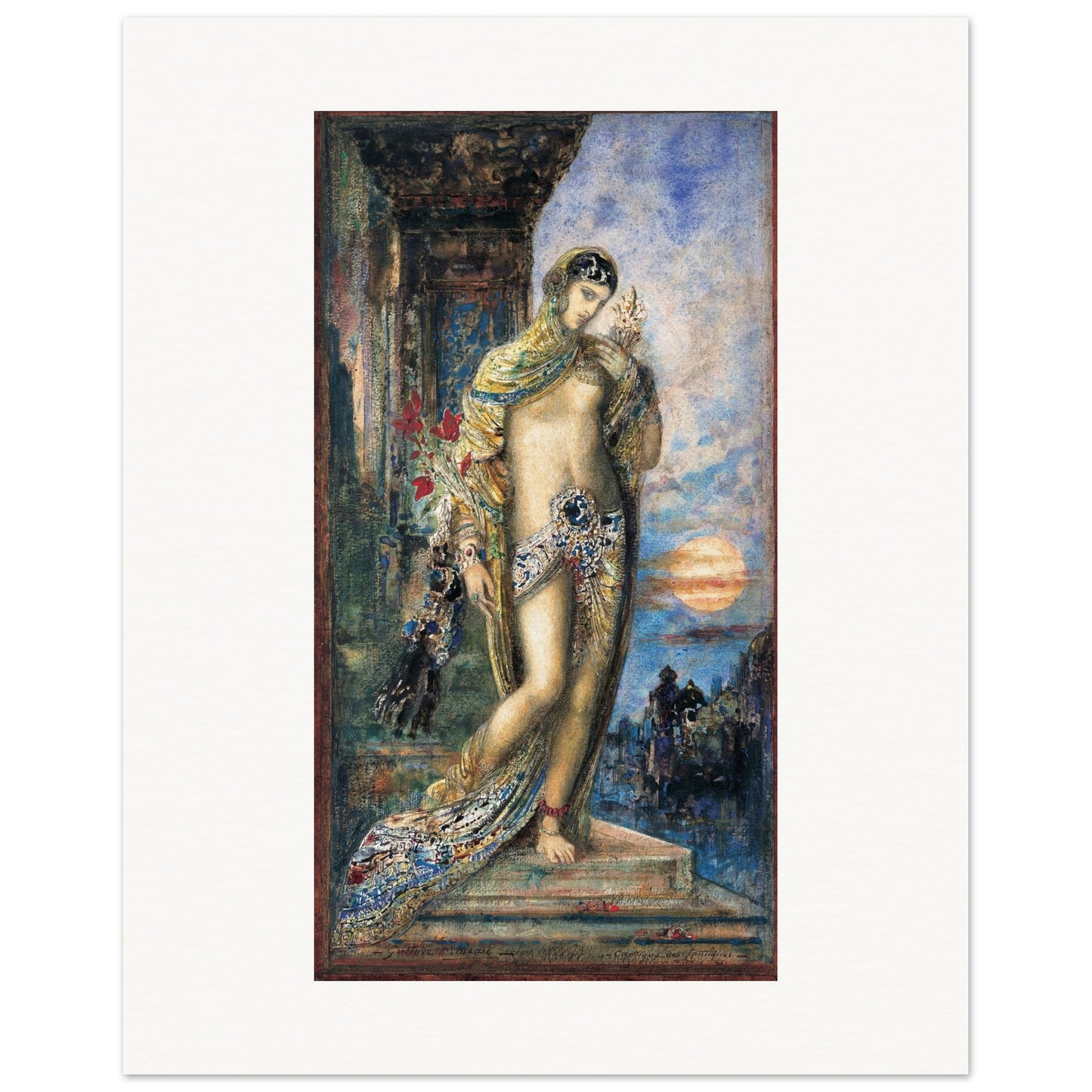 GUSTAVE MOREAU - SONG OF SONGS - MUSEUM QUALITY MATTE POSTER 