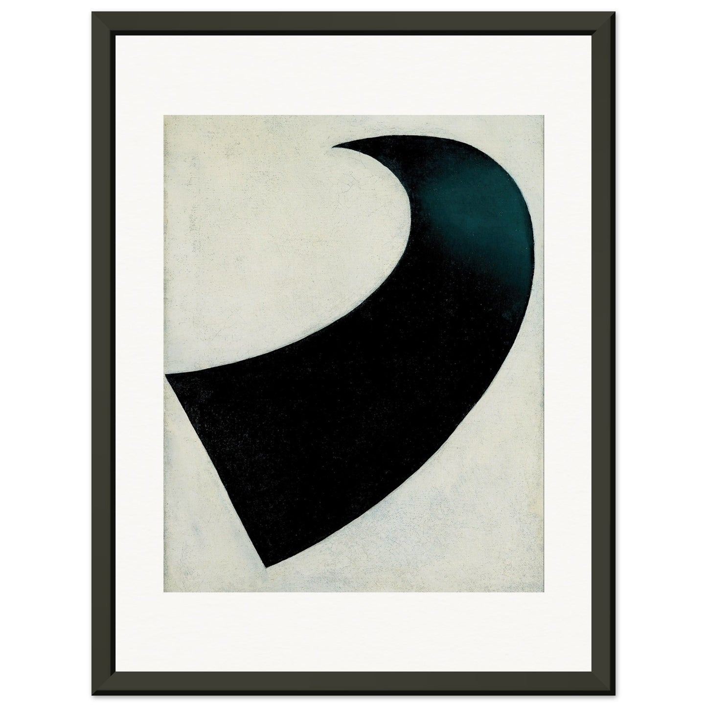 KAZIMIR MALEVICH - SUPREMATISM (1917) - MUSEUM MATTE POSTER IN METAL FRAME