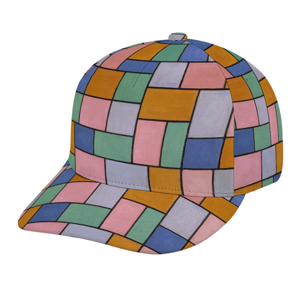 THEO VAN DOESBURG - COMPOSITION IN DISSONANCES - BASEBALL UNISEX BASEBALL CAP