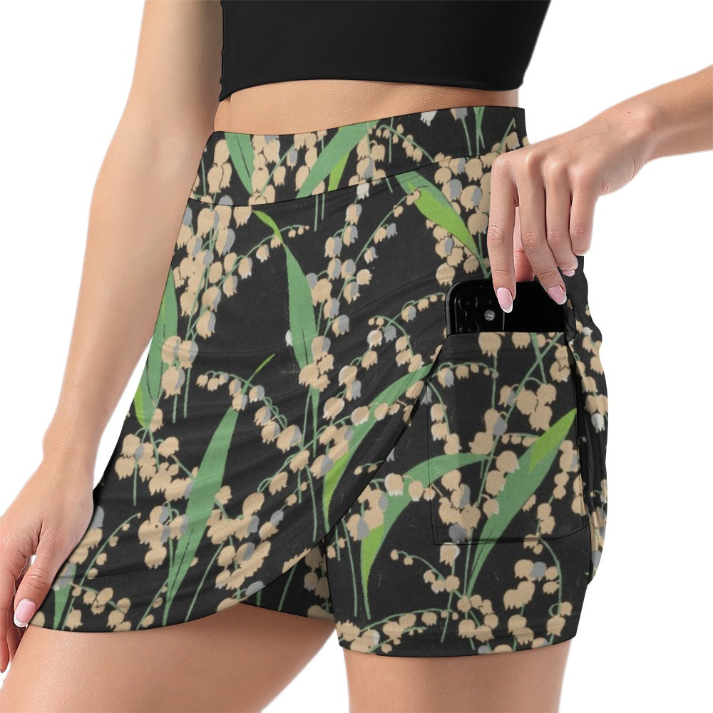 lilies of the valley skort