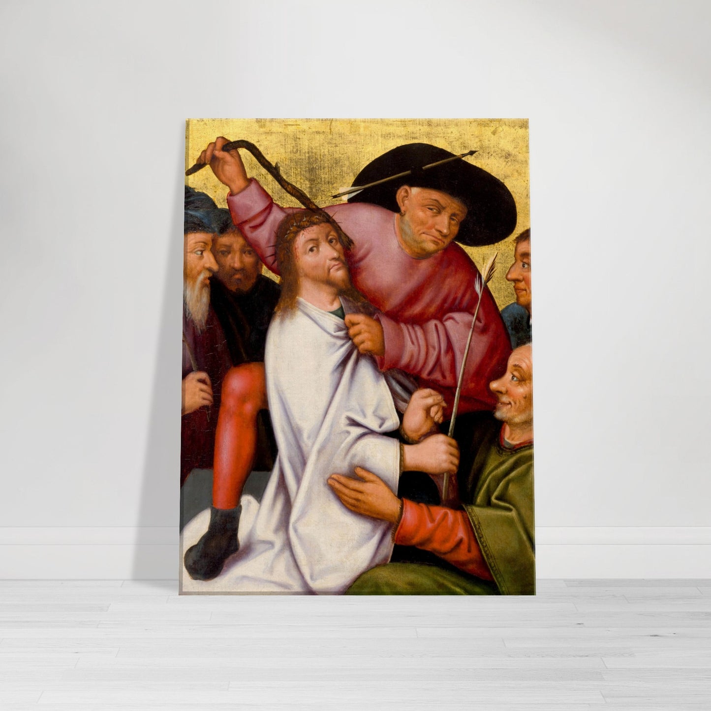 HIERONIM BOSCH - CHRIST CROWNED WITH THORNS - CANVAS ART PRINT