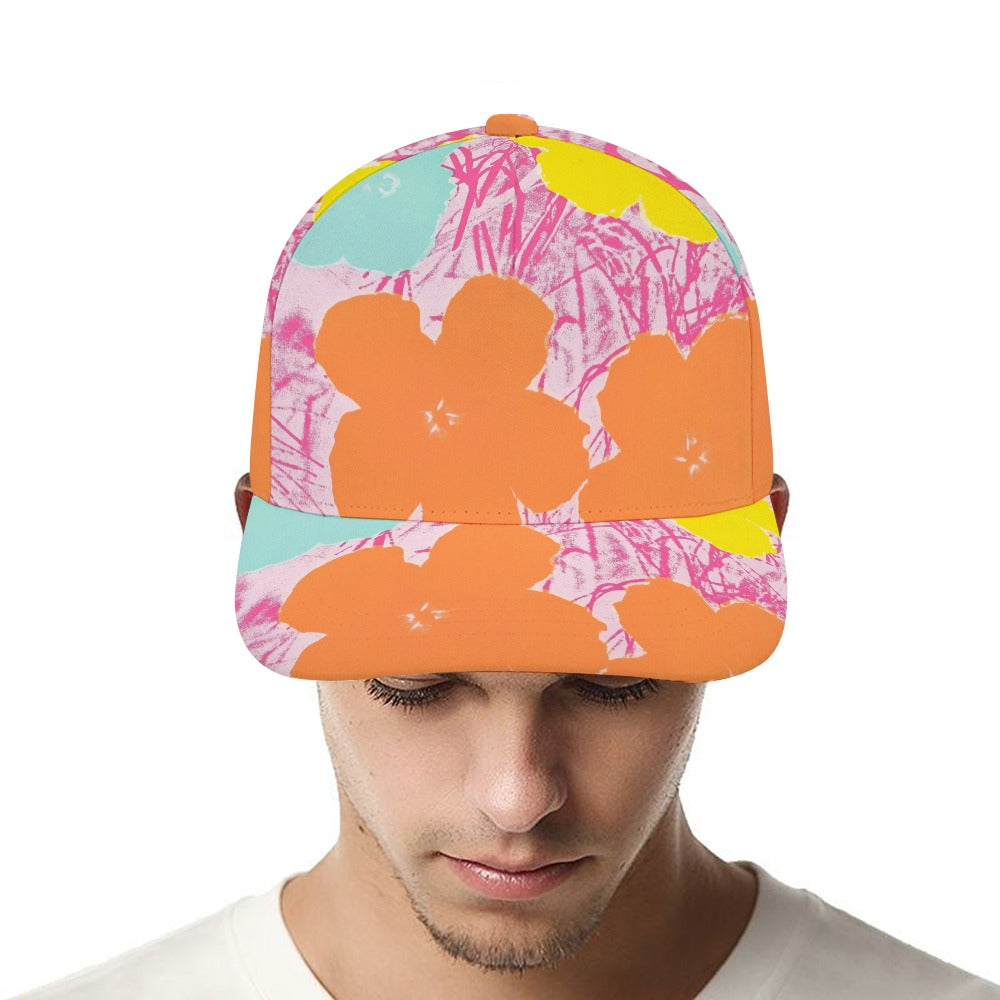 ANDY WARHOL - FLOWERS - BASEBALL UNISEX BASEBALL CAP 